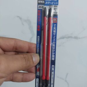 Vỉ 2 mũi vít 4 cạnh Anex ACMD-1150