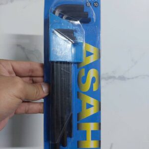 Bộ lục giác thường hệ mét 9 chi tiết Asahi ALS0990