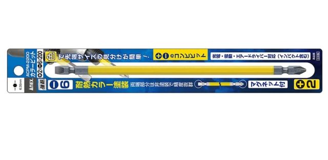 Vỉ 1 mũi vít 2 đầu có từ tính Anex ACPM-2200