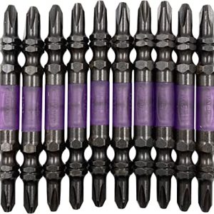 Vỉ 10 mũi vít 2 đầu có từ tính Anex ABRS-14M+2x65