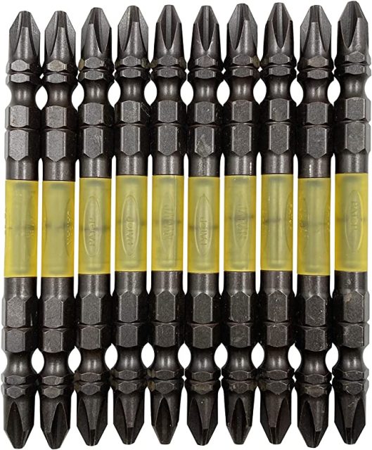 Vỉ 10 Mũi vặn vít 2 đầu có từ tính Anex ABR-14M+2x85