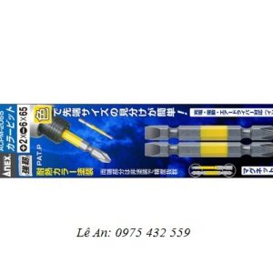 Vỉ 2 mũi vít 2 đầu có từ tính Anex ACPM-2065