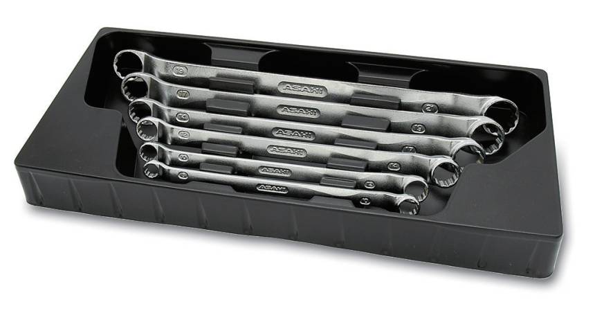 Bộ cờ lê 2 đầu vòng 6 chi tiết Asahi OLS060