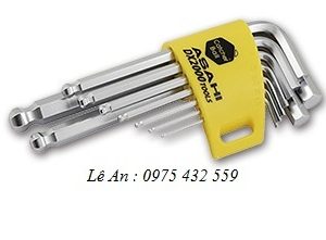 Bộ lục giác bi loại ngắn 1.5-10mm Asahi AZKS910