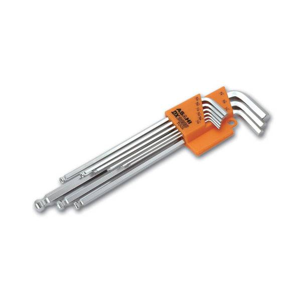 Bộ lục giác bi hệ inch 9 chi tiết Asahi AQSE910