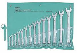 Bộ cờ lê vòng miệng 14 chi tiết 8-24 mm ASAHI 1014M-1