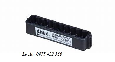 Kệ đựng mũi vít 10 lỗ Anex ABH-10 Kệ đựng mũi vít 10 lỗ Anex ABH-10