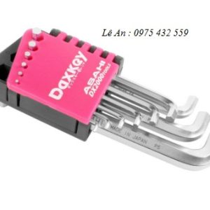 Bộ lục giác thường ngắn 2 đầu cong 1.5-10mm Asahi DZS0910