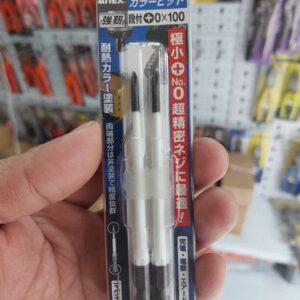 Vỉ 2 mũi vít 4 cạnh Anex ACMD-0100