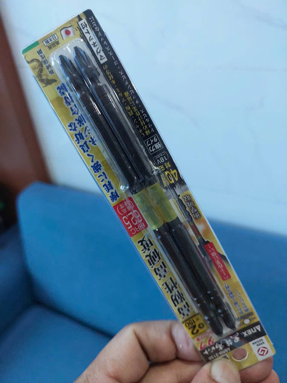 z6760672961200_320c6f1326aea8ad088e540673fb10ef Vỉ 2 Mũi vặn vít 2 đầu có từ tính Anex ABRM-2150