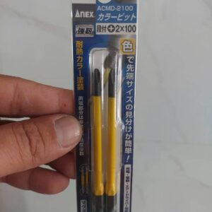 Vỉ 2 mũi vít 4 cạnh Anex ACMD-2100