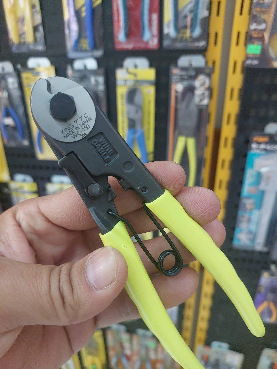 Kìm cộng lực cắt cáp 150mm Tsunoda WC-150