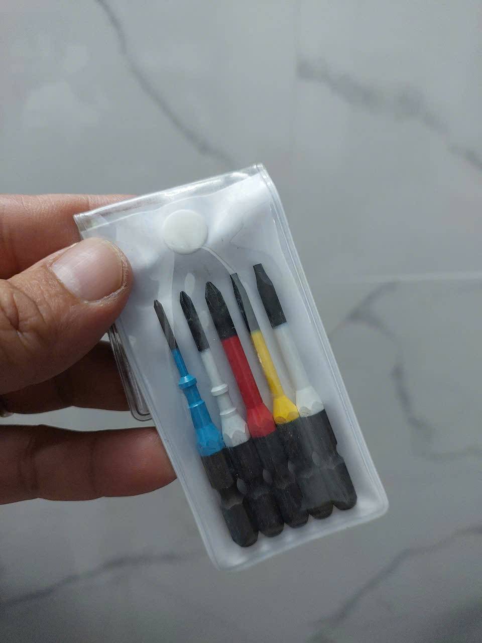 Vỉ 5 mũi vít có từ tính Anex ACPM5-01