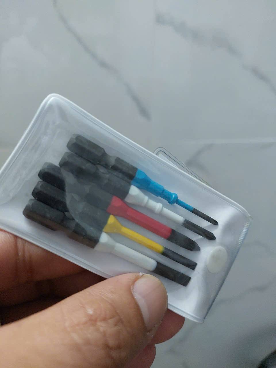 z7224487427236_499e0aa7c0aa2f15299da5658b2e0b53 Vỉ 5 mũi vít có từ tính Anex ACPM5-01