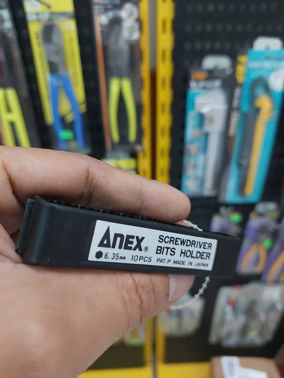 Kệ đựng mũi vít 10 lỗ Anex ABH-10