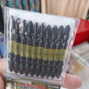 Vỉ 10 Mũi vặn vít 2 đầu có từ tính Anex ABR-14M+2×65