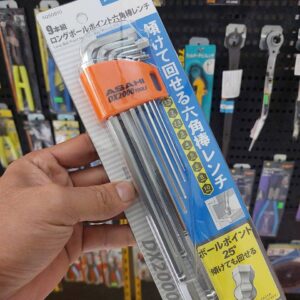 Bộ lục giác bi loại dài 1.5-10mm Asahi AQS0910