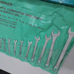 Bộ cờ lê vòng miệng 8-24mm ASAHI 1011M-1 (11 chi tiết)