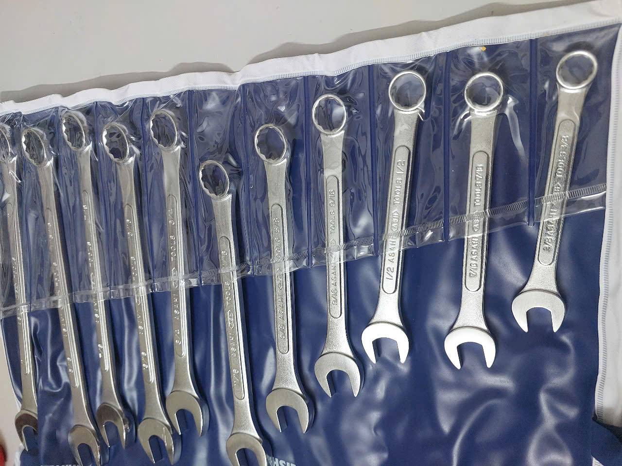 z7298260593634_5f94807c0f62f3f2905fd5062ea4ffe0 Bộ cờ lê vòng miệng hệ inch 11 chi tiết Asahi 1011