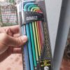 Bộ lục giác bi hệ mét 9 chi tiết Asahi AQUS910