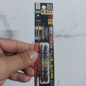 Vỉ 2 mũi vít 2 đầu có từ tính Anex ARTM-2065