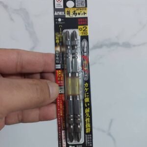 Vỉ 2 mũi vít 2 đầu có từ tính Anex ARTM-2110