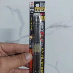 Vỉ 2 mũi vít 2 đầu có từ tính Anex ARTM-2150