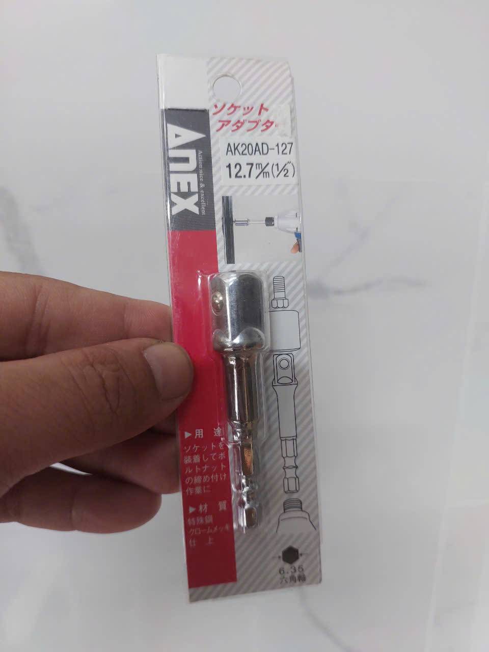 Đầu vít chuyển đổi ổ cắm Anex AK20AD-127