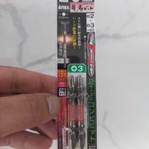 Vỉ 2 mũi vít 2 đầu rồng đỏ Anex ARPM-2365