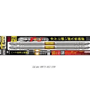 Vỉ 2 mũi vít 2 đầu có từ tính Anex ARTM-2150 
