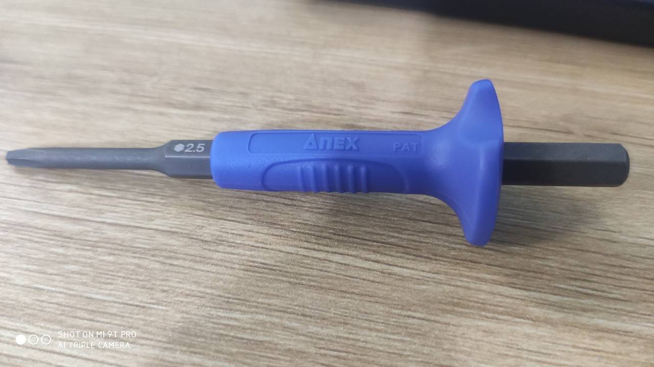 Mũi vít tháo vít gỉ lục giác Anex AK-22NH-2.5