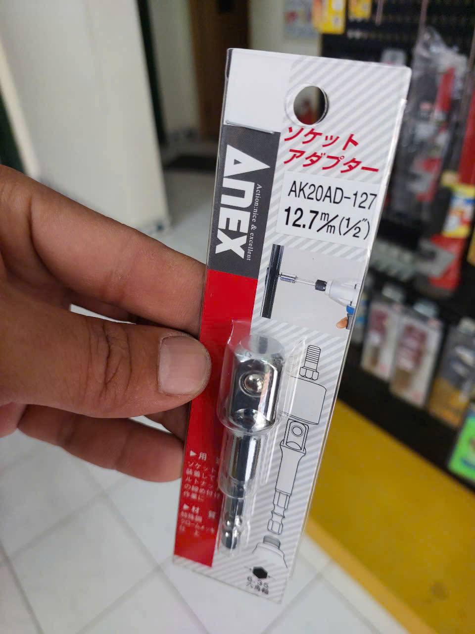 Đầu vít chuyển đổi ổ cắm Anex AK20AD-127