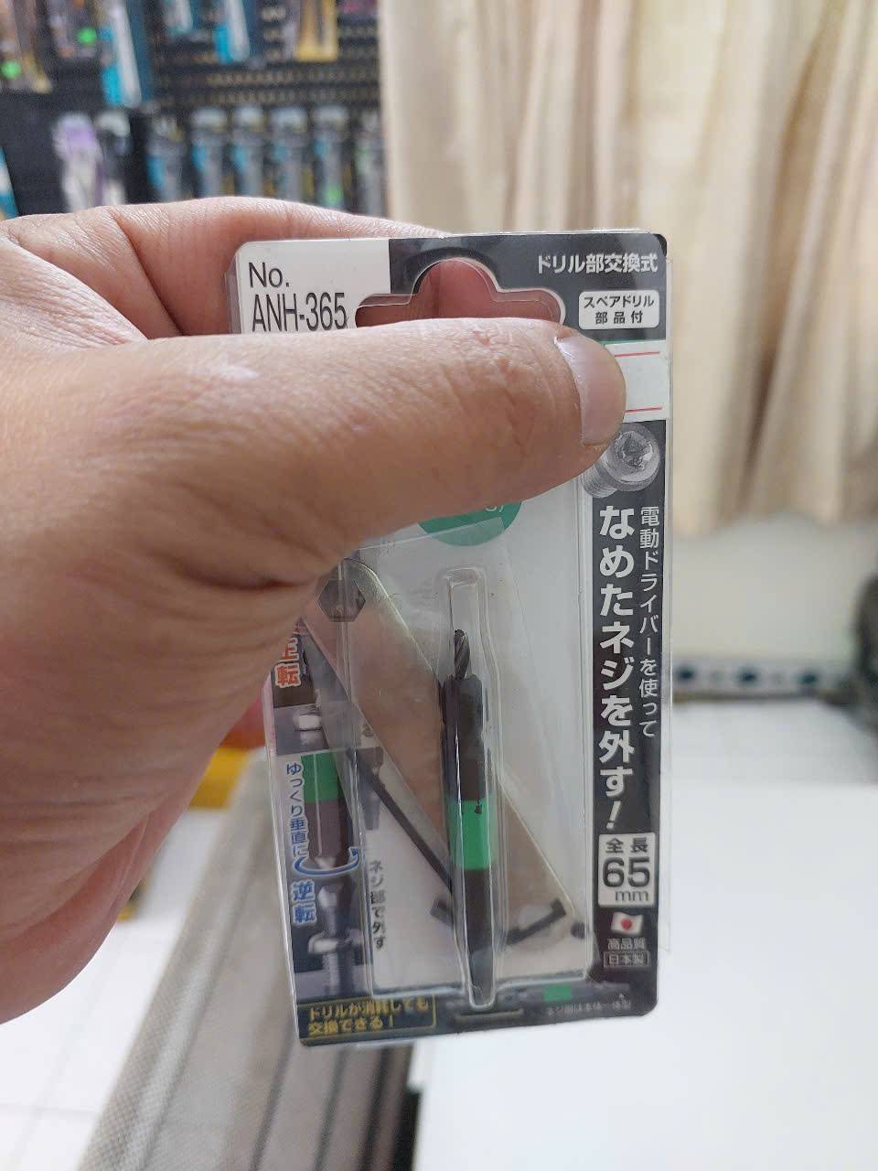 Mũi khoan tháo vít gãy Anex ANH-365