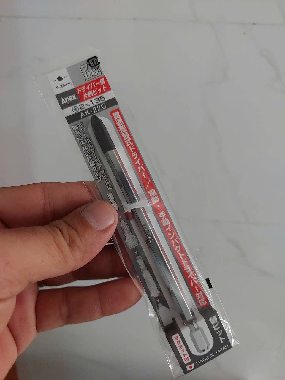 Mũi vít đóng Anex AK-22C+2×135
