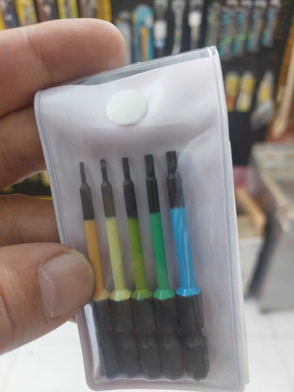 z7219620679100_e2958259e86901267555e27b6d99e383 Vỉ 5 mũi vít sao 5 cái Anex ACTX5-65L2