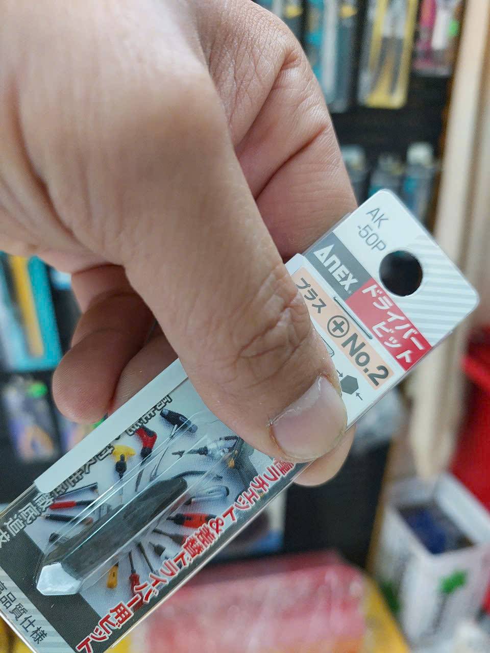 Mũi vít ngắn Anex AK-50P+2×30