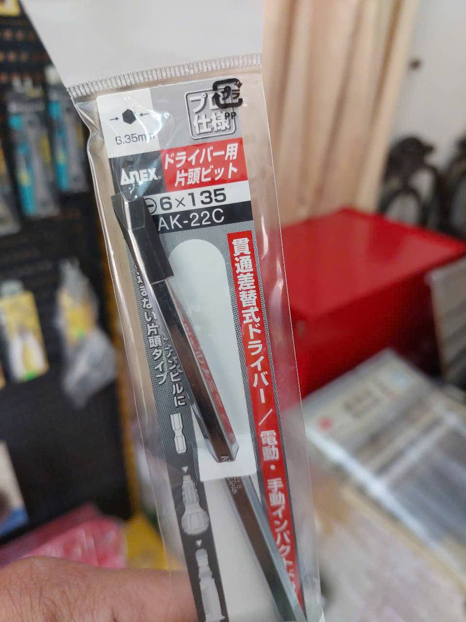 Mũi vít đóng Anex AK-22C-6×135