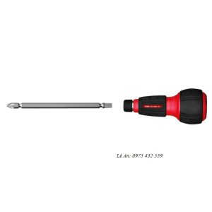 Tô vít 2 đầu cán xoay nhanh có từ tính Anex No.395-D