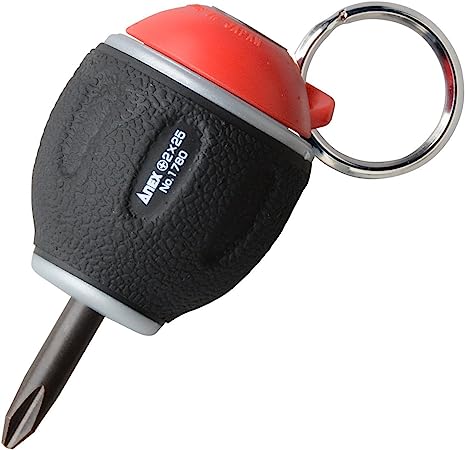 Tô vít ngắn có nắp xoay Anex No.1780+2x25