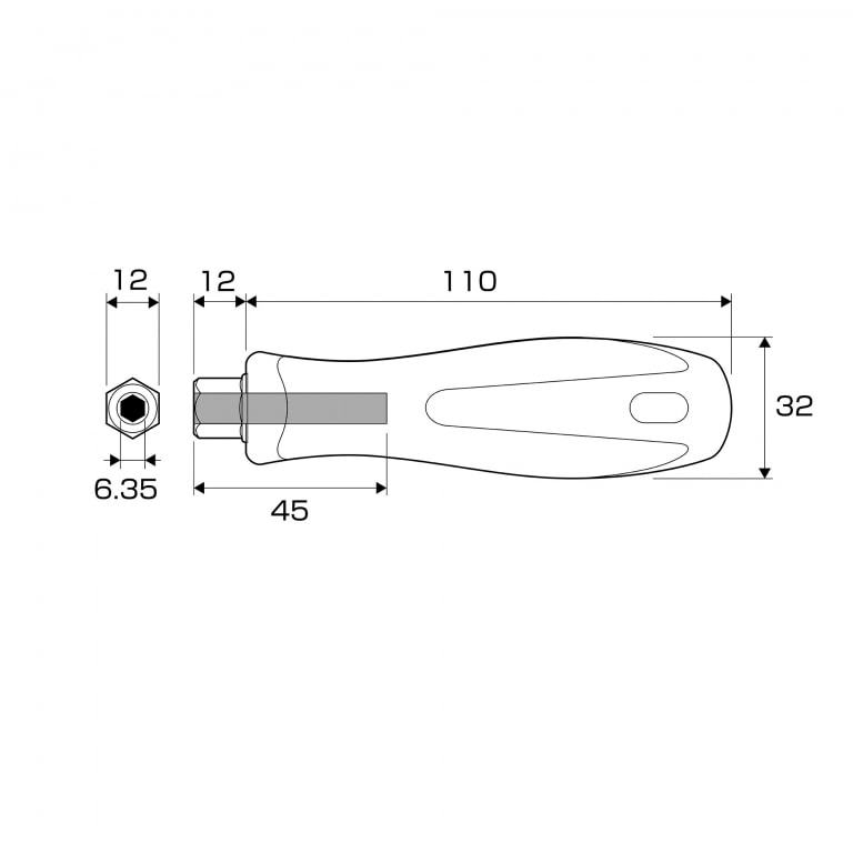 Cán tô vít mềm No.1570-H Cán tô vít mềm No.1570-H