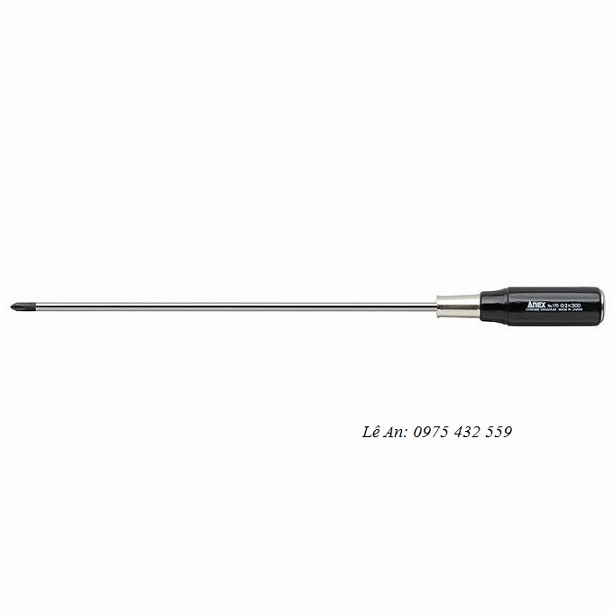 Tô vít đóng 4 cạnh tay gỗ Anex No.170+2x300 Tô vít đóng 4 cạnh tay gỗ Anex No.170+2x300