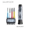 Bộ 4 mũi vít và chuôi đa năng Anex No.3614