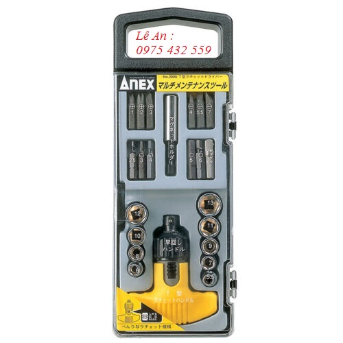 Bộ tay vặn chữ T tự động Anex No.2000