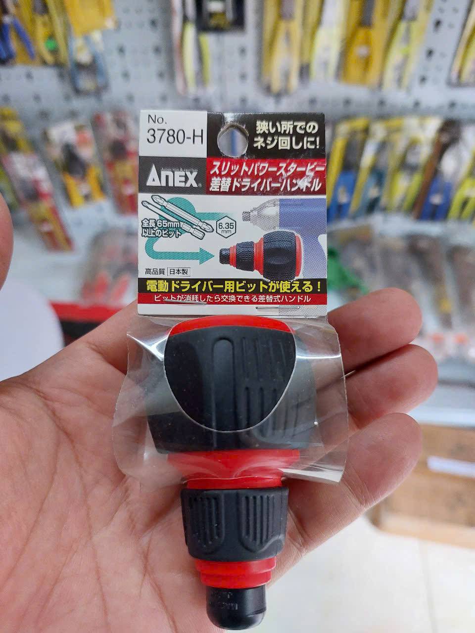 Chuôi tô vít loại ngắn Anex No.3780-H