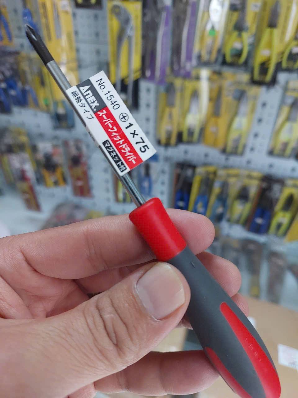 Tô vít 4 cạnh Anex No.1540+1×75