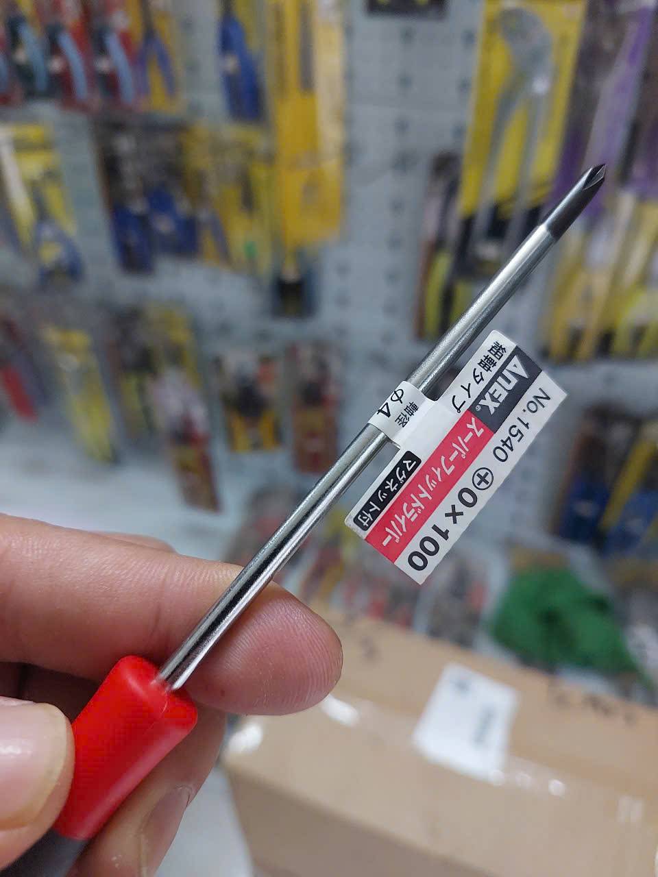 Tô vít 4 cạnh Anex No.1540+0x100