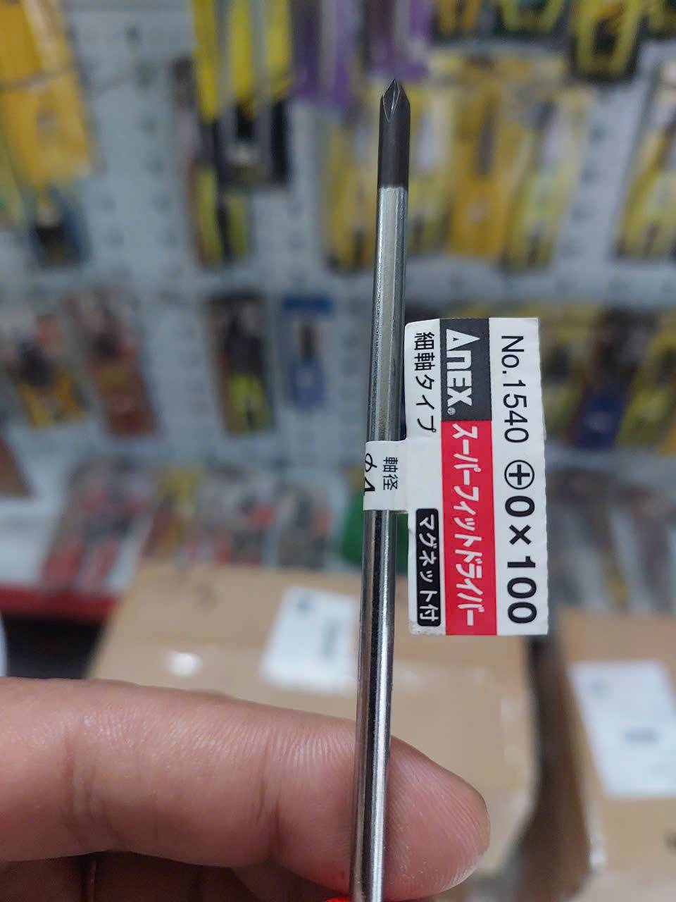 Tô vít 4 cạnh Anex No.1540+0x100