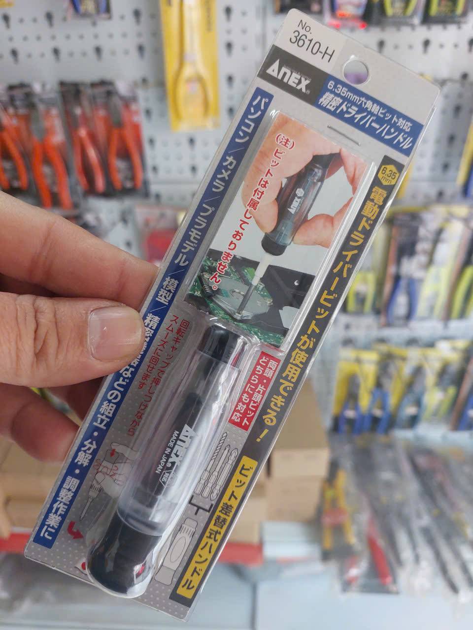 Cán tô vít điện tử Anex No.3610-H