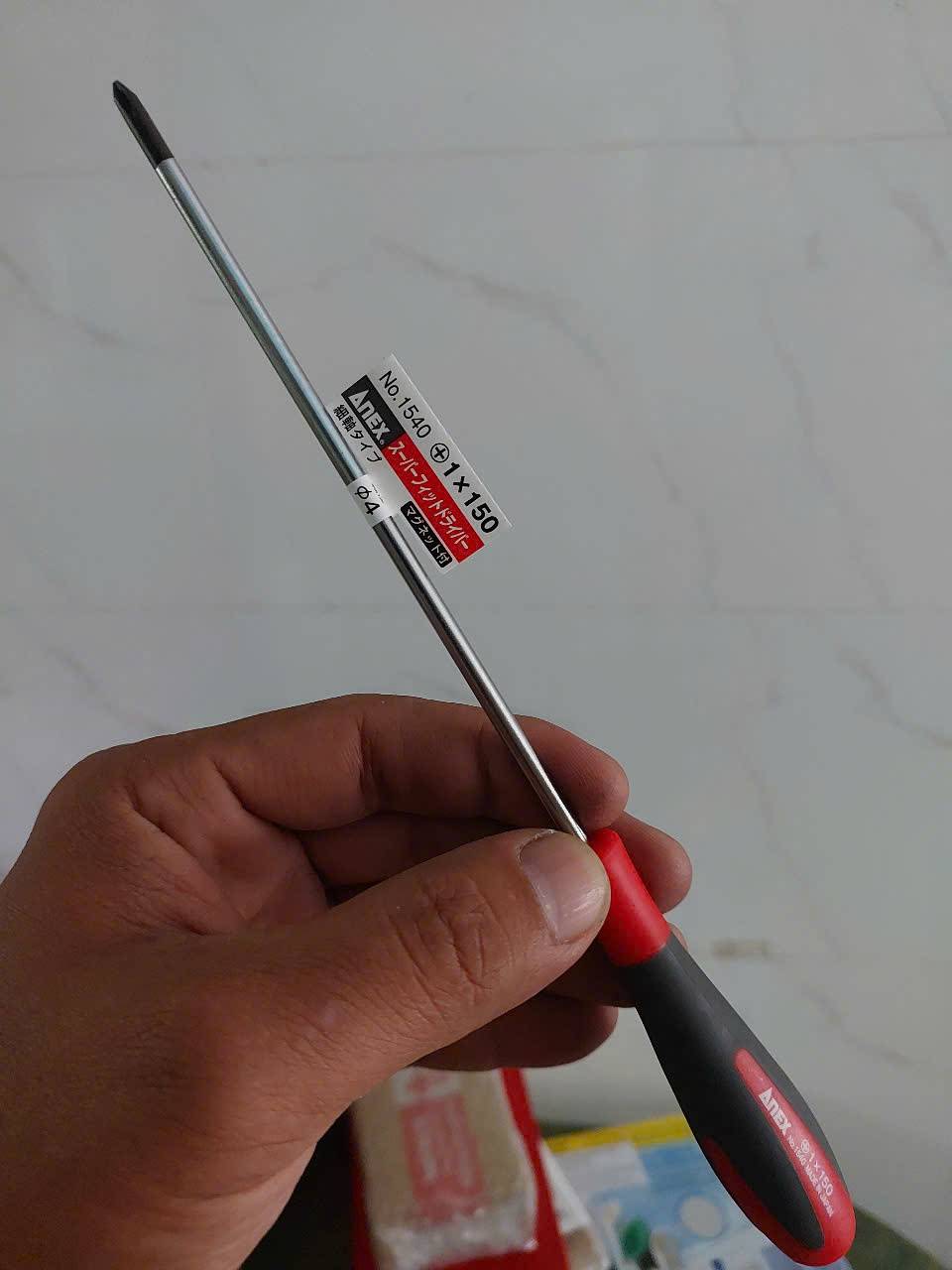 Tô vít 4 cạnh Anex No.1540+1×150