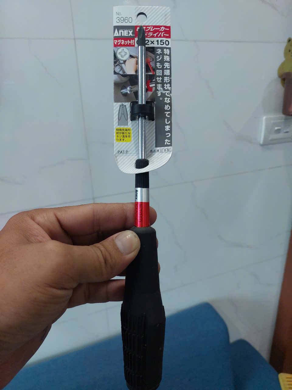 Tô vít đóng cán đàn hồi có từ tính Anex No.3960+2×150